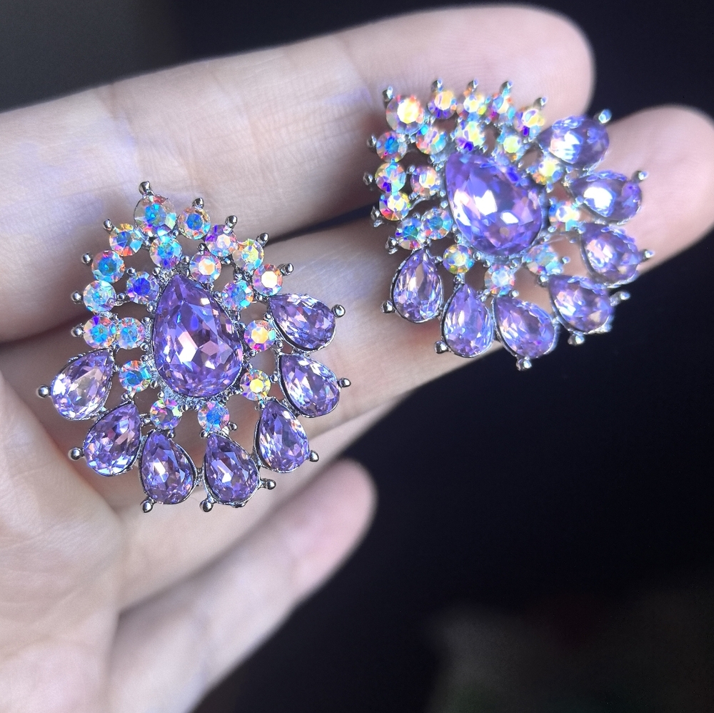 Handmade Swarovski Crystal Earrings